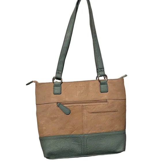 New Stone Mountain Geninue Leather Shoulder Bag - Picture 2 of 9